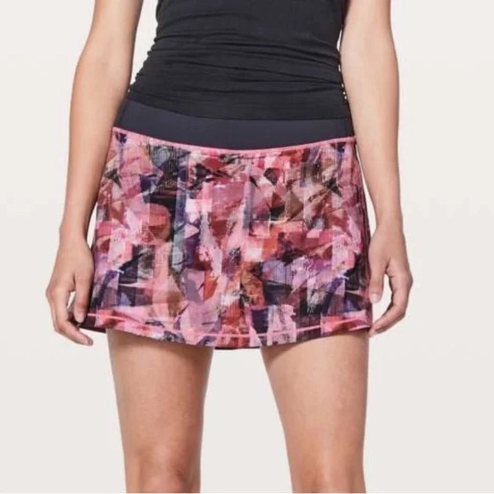 2 Lululemon Pace Rival Skirt (Tall) *No Panels
Sun Dazed Multi Pink / Super Dark